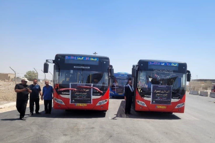 بررسی فعالیت ناوگان حمل‌ونقل مسافر شهرداری شیراز در مرز شلمچه-تنومه