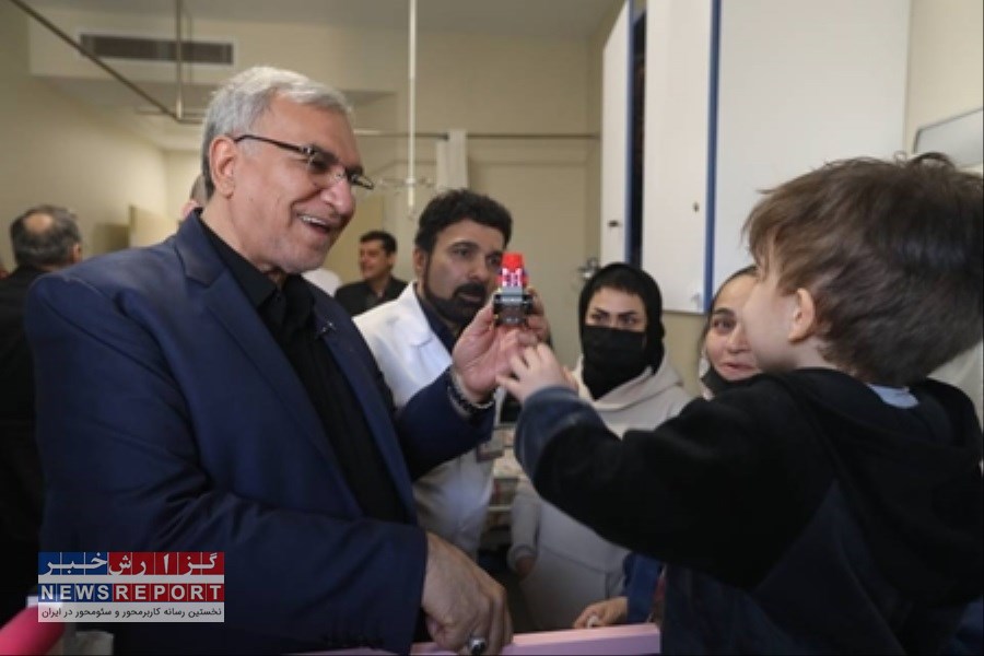 بازدید سرزده وزیر بهداشت از کلان بیمارستان غدیر تهران