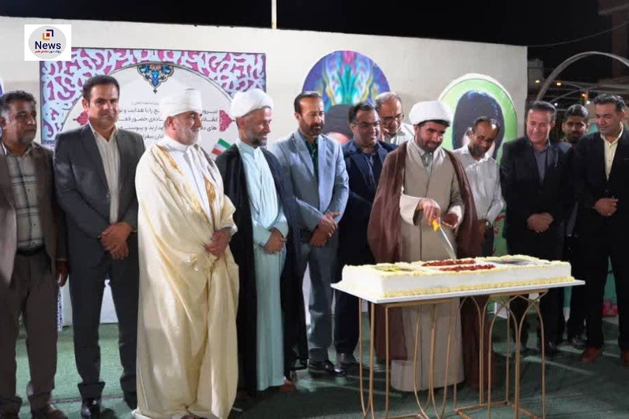 مراسم گرامیداشت هفته عقیدتی سیاسی نیروهای مسلح شهرستان مهر برگزار شد