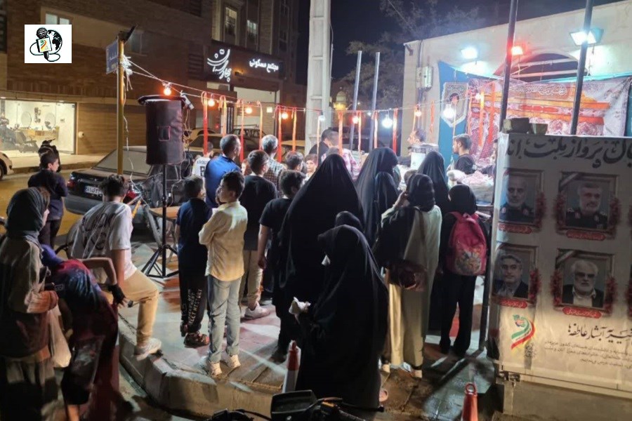 موکب مهربانی در قم؛ میزبانی از دلِ سوگ