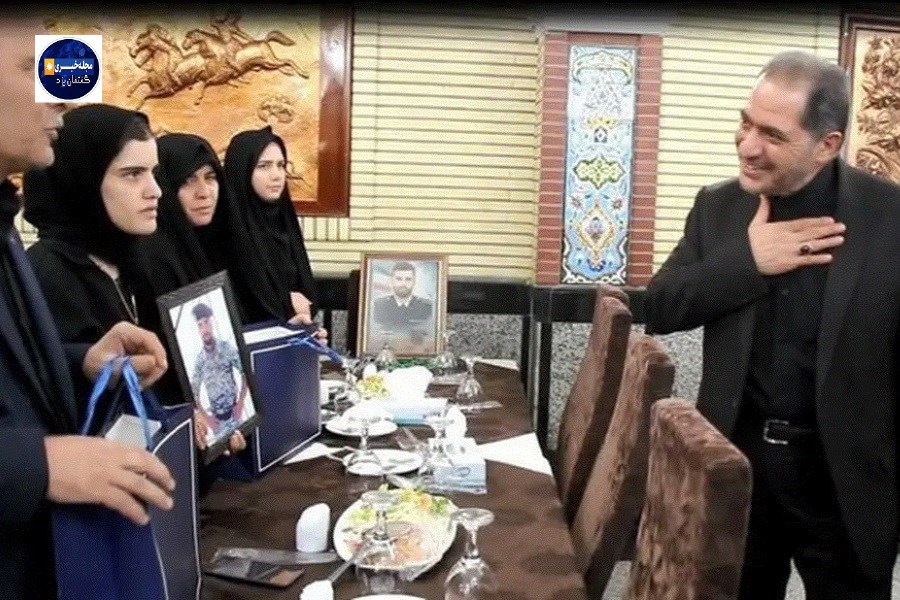 امیر صباحی‌فرد با خانواده شهدای جنگ ۱۲ روزه تحمیلی دیدار کرد