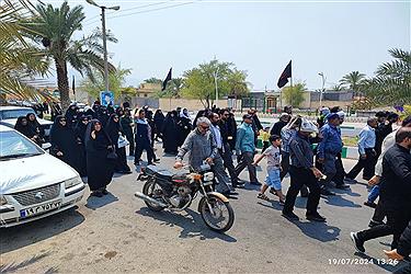 تصویر راهپیمایی جمعه‌های خشم در لامرد برگزار شد